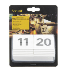 Numeri per tavoli - set da 11 a 20 - Securit