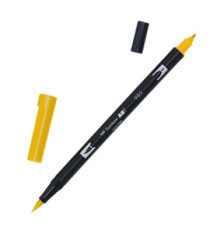 Pennarello Dual Brush 985 - chrome yellow - Tombow