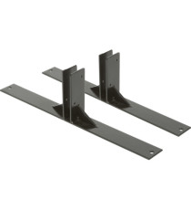 Piedi in metallo nero per lavagne Multiboard - Securit - set 2 pezzi