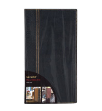 Portaconto Trendy - 13 x 23 cm - nero - Securit