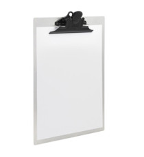 Portamenù - con clip in metallo - A4 - 33,2x22,8 cm - Securit