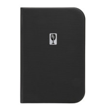 Portamenù Essential - A4 - 31,5 x 24 cm - nero - Securit