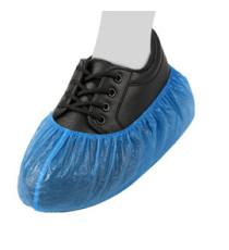 Sovrascarpe monouso - taglia unica - CPE - blu - Reflexx - conf. 100 pezzi