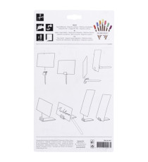 Targhette -15 x 21 cm (A5) - nero - Securit - set 10 pezzi