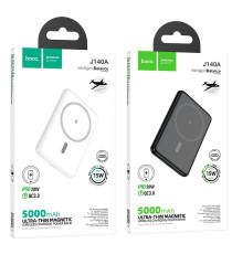 Power bank Hoco J140A nero 5000mAh compatibile MagSafe QC PD 2A 20W ultra Ricarica rapida fino a 20W