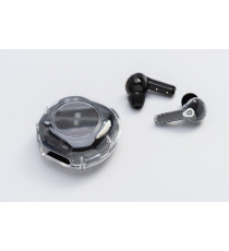 Auricolari Wireless Bluetooth Blue Star AirCrystal TX1 TWS Nero Earbuds Bluetooth 5.3,Display digitale della custodia