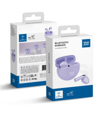 Auricolari Wireless Bluetooth Blue Star Circle Beat TX3 TWS viola Earbuds Bluetooth 5.3,Tecnologia TWS completamente wireless