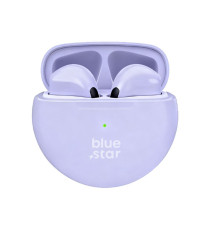 Auricolari Wireless Bluetooth Blue Star Circle Beat TX3 TWS viola Earbuds Bluetooth 5.3,Tecnologia TWS completamente wireless