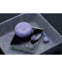 Auricolari Wireless Bluetooth Blue Star Circle Beat TX3 TWS viola Earbuds Bluetooth 5.3,Tecnologia TWS completamente wireless