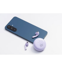 Auricolari Wireless Bluetooth Blue Star Circle Beat TX3 TWS viola Earbuds Bluetooth 5.3,Tecnologia TWS completamente wireless