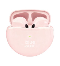Auricolari Wireless Bluetooth Blue Star Circle Beat TX3 TWS rosa Earbuds Bluetooth 5.3,Tecnologia TWS completamente wireless