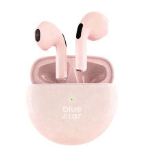 Auricolari Wireless Bluetooth Blue Star Circle Beat TX3 TWS rosa Earbuds Bluetooth 5.3,Tecnologia TWS completamente wireless