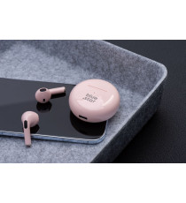 Auricolari Wireless Bluetooth Blue Star Circle Beat TX3 TWS rosa Earbuds Bluetooth 5.3,Tecnologia TWS completamente wireless
