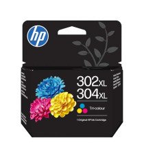 HP 302XL 304XL B7RT8AE colore alta capacità cartuccia originale per Hp 3830 3832 4650 1110 F6U67AE N9K07AE 300 pagine