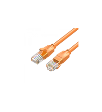 Cavo di rete Ethernet Lan Vention 1mt CAT.6 arancione alta velocità, supporta fino a 1 Gbps, Connettori: RJ45, alta qualità