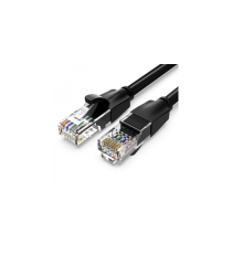 Cavo di rete Ethernet Lan Vention 2mt CAT.6 nero alta velocità, supporta fino a 1 Gbps, Connettori: RJ45, alta qualità