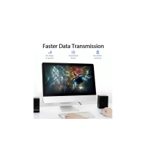 Cavo di rete Ethernet Lan Vention 5mt CAT.6 nero alta velocità, supporta fino a 1 Gbps, Connettori: RJ45, alta qualità
