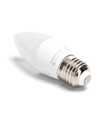 Lampadina LED Smart C37 E27 6,5W Bluetooth Mesh RGB+CCT 555 lumen, compatibile con Alexa e Google Home