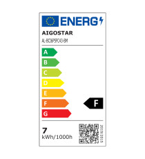 Lampadina LED Smart C37 E27 6,5W Bluetooth Mesh RGB+CCT 555 lumen, compatibile con Alexa e Google Home