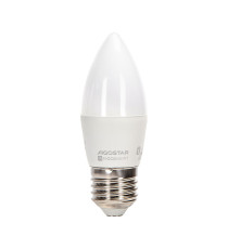 Lampadina LED Smart C37 E27 4,9W Bluetooth Mesh RGB+CCT 420 lumen, compatibile con Alexa e Google Home