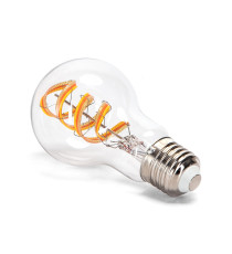 Lampadina led a filamento Smart A60 E27 4.9W Bluetooth Mesh RGBW 420 lumen, IP20 compatibilità con Alexa e Google Home