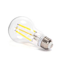 Lampadina LED a Filamento Smart A60 E27 6W WiFi + Bluetooth CCT 850 lumen, IP20 compatibile Alexa e Google Home