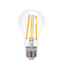 Lampadina LED a Filamento Smart A60 E27 6W WiFi + Bluetooth CCT 850 lumen, IP20 compatibile Alexa e Google Home