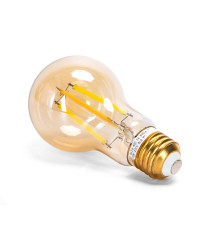 Lampadina LED a Filamento Smart A60 E27 6W Bluetooth CCT 806 lumen,ambrata IP20 compatibile Alexa e Google Home