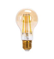 Lampadina LED a Filamento Smart A60 E27 6W Bluetooth CCT 806 lumen,ambrata IP20 compatibile Alexa e Google Home