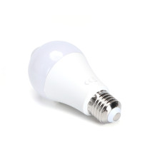 Lampadina LED A60 E27 12W con sensore di movimento a infrarossi – 6500K luce fredda 1240 lumen