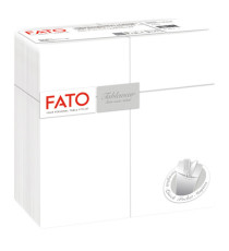 Busta portaposate - linea AirLaid - 40 x 40 cm - bianco - Fato - conf. 40 pezzi
