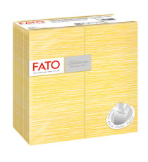 Busta portaposate - linea Millerighe - 40 x 40 cm - mimosa - Fato - conf. 40 pezzi