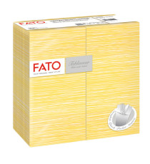 Busta portaposate - linea Millerighe - 40 x 40 cm - mimosa - Fato - conf. 40 pezzi