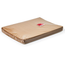 Carta Kraft ecologica- da pacchi - 80 gr - foglio 100 x 140 cm - avana - Rex Sadoch - conf. 50 fogli