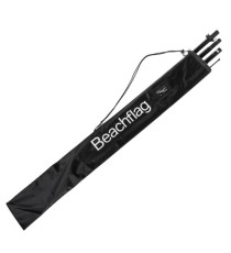 Bandiera a vela SANDWICH - con base riempibile - 89 x 240 cm - Studio T