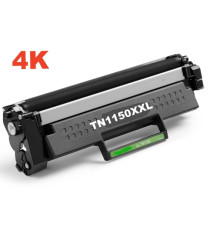 Toner TN1150XXL compatibile per Brother HL-L1240W,1242W,DCP-L1640W,1642W,DCP-L1660W capacità 4.000 pagine