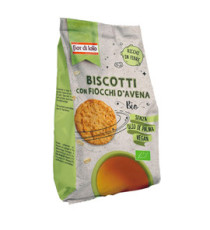 Biscotti biologici - con fiocchi di avena - 350 gr - Fior Di Loto