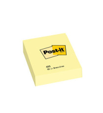 Blocco foglietti - 653 - 38 x 51 mm - giallo Canary - 100 fogli - Post-it