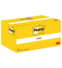 Blocco foglietti - 653 - 38 x 51 mm - giallo Canary - 100 fogli - Post-it