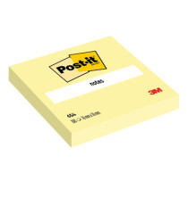 Blocco foglietti - 654 - 76 x 76 mm - giallo Canary - 100 fogli - Post-it