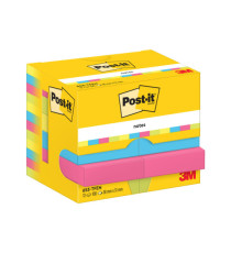 Blocco foglietti Colori Energy - 653-TFEN - 38 x 51 mm - 72 gr - colori assortiti - 100 fogli - Post-it