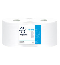 Bobina asciugatutto Special - microgoffrata - 2 veli - diametro 25 cm - 23,4 cm x 180 m - 18 gr - cellulosa - bianco - P