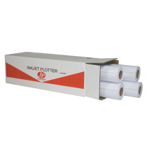 Carta plotter JP One P.80M - 420 mm x 50 mt - 80 gr - inkjet - opaca - bianco - As Marri