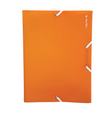 Cartella 3 lembi con elastico angolare - A4 - PP - colori assortiti - Colorosa