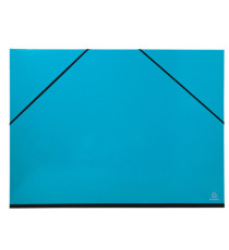 Cartella porta disegni con elastico angolare Iderama - 50 x 65 cm - cartoncino plastificato - colori assortiti - Exacomp