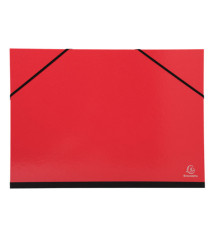Cartella porta disegni con elastico angolare Iderama - A3 - cartoncino plastificato - colori assortiti - Exacompta