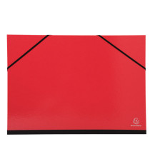 Cartella porta disegni con elastico angolare Iderama - A3 - cartoncino plastificato - colori assortiti - Exacompta