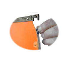 Cartella sospesa Joker - armadio - interasse 33 cm - fondo U - 33 x 28 cm - arancio - Bertesi