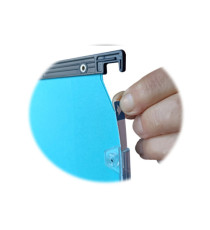 Cartella sospesa Joker - armadio - interasse 33 cm - fondo U - 33 x 28 cm - blu - Bertesi