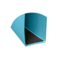 Cartella sospesa Joker - armadio - interasse 33 cm - fondo U - 33 x 28 cm - blu - Bertesi